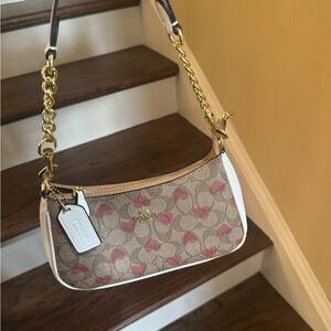 Coach Brown and Pink Women's Bag